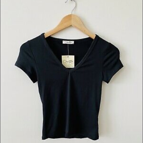 Olivia Rae Tops - Black shirt